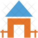 پیش‌نمایش فایل home-1564 از پک مجموعه آیکن رنگی املاک و مستغلات
