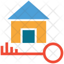 پیش‌نمایش فایل house-key-44 از پک مجموعه آیکن رنگی املاک و مستغلات
