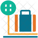 پیش‌نمایش فایل airport-96 از پک مجموعه آیکن رنگی هتل و رستوران