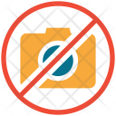 پیش‌نمایش فایل camera-not-allowed-1 از پک مجموعه آیکن رنگی هتل و رستوران