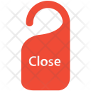 پیش‌نمایش فایل close-tag-4 از پک مجموعه آیکن رنگی هتل و رستوران