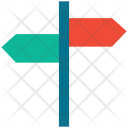 پیش‌نمایش فایل direction-board-114 از پک مجموعه آیکن رنگی هتل و رستوران