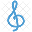 پیش‌نمایش فایل clef-8 از پک مجموعه آیکن رنگی موسیقی