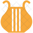 پیش‌نمایش فایل harp-72 از پک مجموعه آیکن رنگی موسیقی