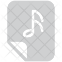 پیش‌نمایش فایل musical-file از پک مجموعه آیکن رنگی موسیقی