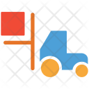 پیش‌نمایش فایل forklift-187 از پک مجموعه آیکن رنگی حمل‌ونقل
