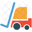 پیش‌نمایش فایل forklift-188 از پک مجموعه آیکن رنگی حمل‌ونقل
