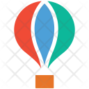 پیش‌نمایش فایل hot-air-balloon-156 از پک مجموعه آیکن رنگی حمل‌ونقل