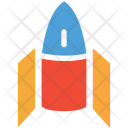 پیش‌نمایش فایل rocket-980 از پک مجموعه آیکن رنگی حمل‌ونقل