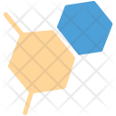 پیش‌نمایش فایل hexagons-7 از پک مجموعه آیکن رنگی علم
