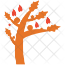 پیش‌نمایش فایل autumn-tree-2 از پک مجموعه آیکن رنگی درختان