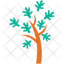 پیش‌نمایش فایل cypress-leaves از پک مجموعه آیکن رنگی درختان