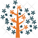 پیش‌نمایش فایل leafy-tree-3 از پک مجموعه آیکن رنگی درختان