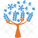پیش‌نمایش فایل leafy-tree-4 از پک مجموعه آیکن رنگی درختان