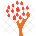 پیش‌نمایش فایل spring-tree-1 از پک مجموعه آیکن رنگی درختان