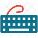پیش‌نمایش فایل keyboard-423 از پک مجموعه آیکن رنگی آموزش