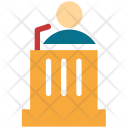 پیش‌نمایش فایل podium-222 از پک مجموعه آیکن رنگی آموزش