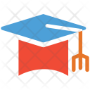 پیش‌نمایش فایل graduate-cap-2 از پک مجموعه آیکن رنگی آموزش