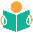 پیش‌نمایش فایل reading-book-21 از پک مجموعه آیکن رنگی آموزش