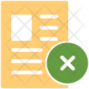 پیش‌نمایش فایل delete-application از پک مجموعه آیکن رنگی آموزش