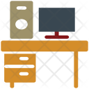 پیش‌نمایش فایل desk-515 از پک مجموعه آیکن رنگی آموزش