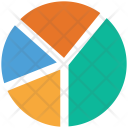 پیش‌نمایش فایل pie-chart-845 از پک مجموعه آیکن رنگی آموزش