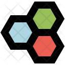 پیش‌نمایش فایل hexagonal-structure-1 از پک مجموعه آیکن واکنش‌گرا آموزش