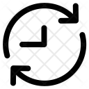 پیش‌نمایش فایل clockwise-26 از پک مجموعه آیکن وکتور فلش‌ها