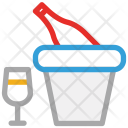 پیش‌نمایش فایل alcohol-455 از پک مجموعه آیکن خطی رنگی کریسمس