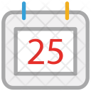 پیش‌نمایش فایل calendar-2677 از پک مجموعه آیکن خطی رنگی کریسمس