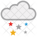 پیش‌نمایش فایل cloud-4037 از پک مجموعه آیکن خطی رنگی کریسمس