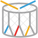 پیش‌نمایش فایل drum-289 از پک مجموعه آیکن خطی رنگی کریسمس