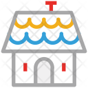پیش‌نمایش فایل house-1687 از پک مجموعه آیکن خطی رنگی کریسمس