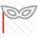 پیش‌نمایش فایل mask-289 از پک مجموعه آیکن خطی رنگی کریسمس