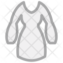 پیش‌نمایش فایل blouse-166 از پک مجموعه آیکن خطی رنگی پوشاک