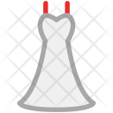 پیش‌نمایش فایل evening-gown-1 از پک مجموعه آیکن خطی رنگی پوشاک