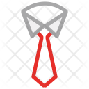 پیش‌نمایش فایل necktie-93 از پک مجموعه آیکن خطی رنگی پوشاک