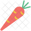 پیش‌نمایش فایل carrot-327 از پک مجموعه آیکن میوه و سبزیجات