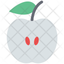 پیش‌نمایش فایل half-apple از پک مجموعه آیکن میوه و سبزیجات