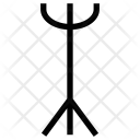 پیش‌نمایش فایل cloth-stand-32 از پک مجموعه آیکن ساختمان‌ها و مبلمان
