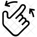 پیش‌نمایش فایل rotate-left-17 از پک مجموعه آیکن ژست دست