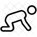 پیش‌نمایش فایل crawl از پک مجموعه آیکن وکتور نوزاد