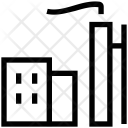 پیش‌نمایش فایل factory-with-chimney از پک مجموعه آیکن فرایندها صنعتی