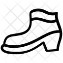 پیش‌نمایش فایل ankle-shoe از پک مجموعه آیکن وکتور کفش‌ها