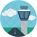 پیش‌نمایش فایل airport-control-tower-3 از پک مجموعه آیکن تخت ساخت