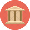 پیش‌نمایش فایل courthouse-36 از پک مجموعه آیکن تخت ساخت