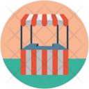پیش‌نمایش فایل food-stand-8 از پک مجموعه آیکن تخت ساخت