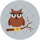 پیش‌نمایش فایل halloween-owl-2 از پک مجموعه آیکن تخت هالووین