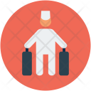 پیش‌نمایش فایل luggage-395 از پک مجموعه آیکن تخت هتل