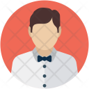 پیش‌نمایش فایل butler-19 از پک مجموعه آیکن تخت هتل